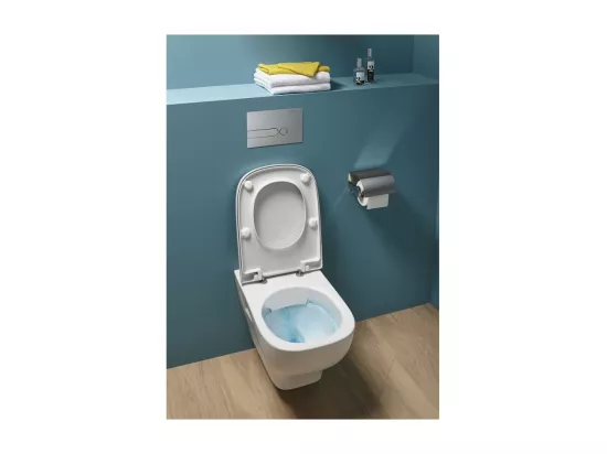 WC suspendu sans bride JACOB DELAFON Struktura + abattant