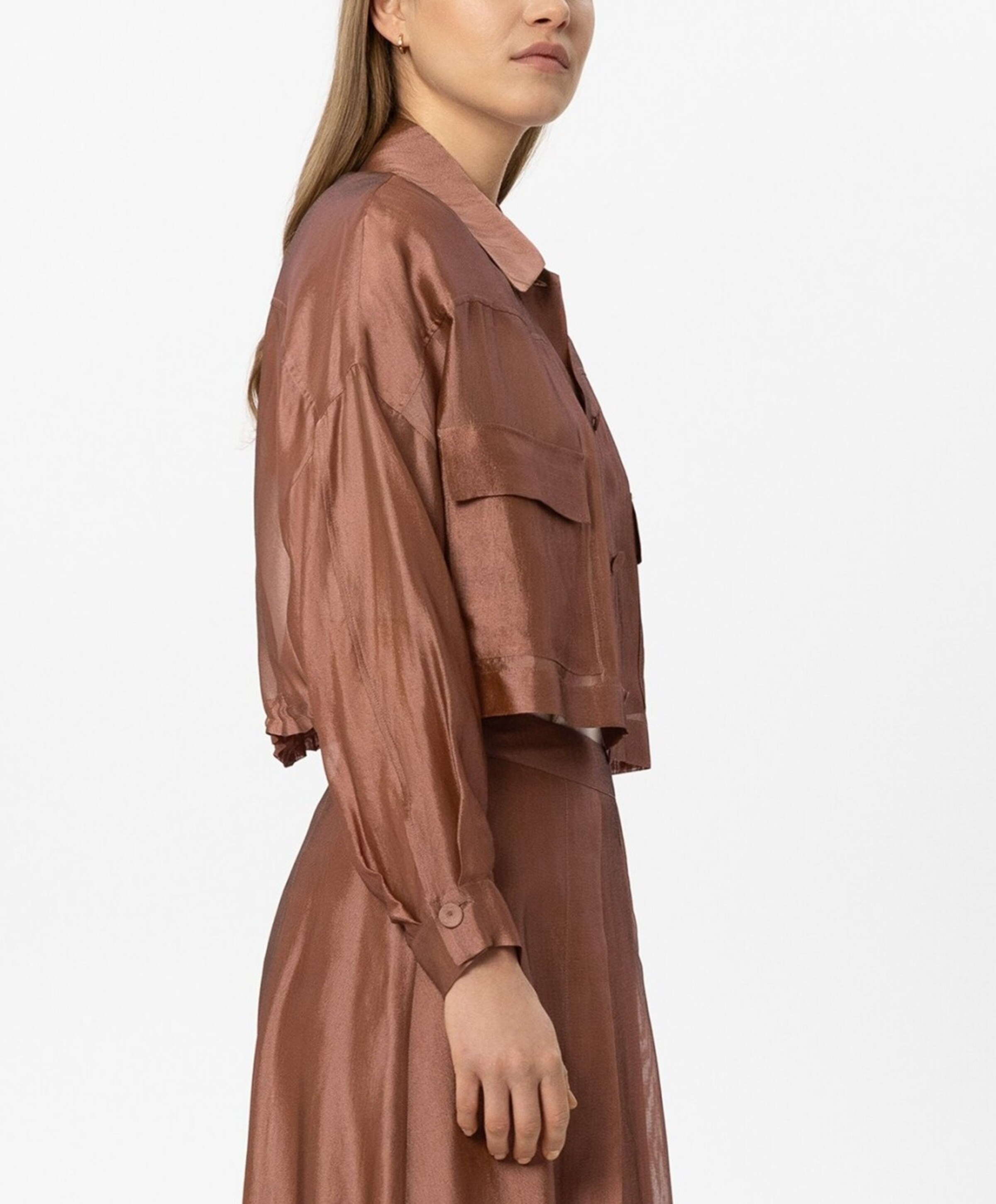 LUISA CERANO Dames blouse roze