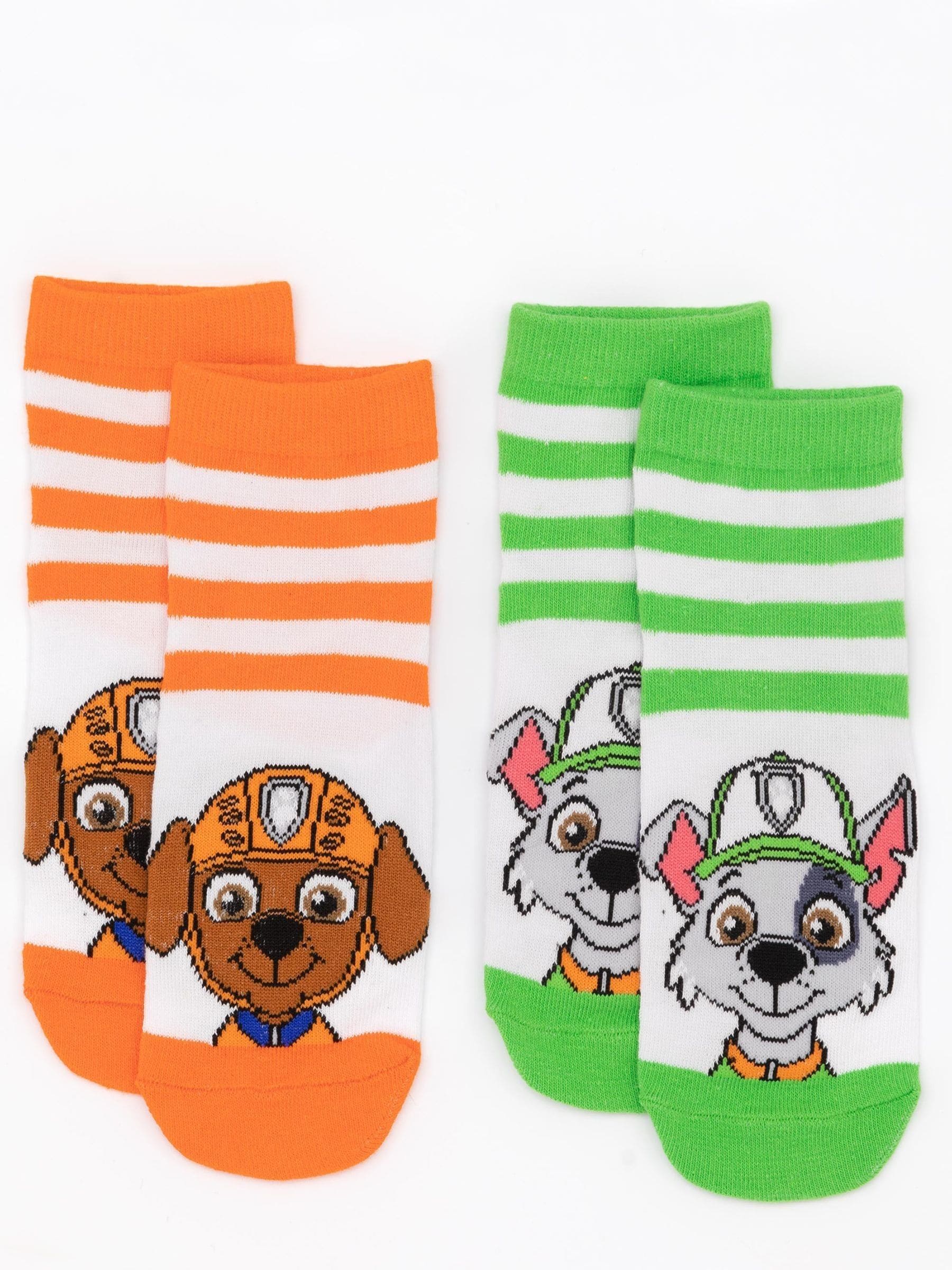 Vanilla Underground Paw Patrol set van 5 paar meerkleurige jongenssokken metCharacter gezicht