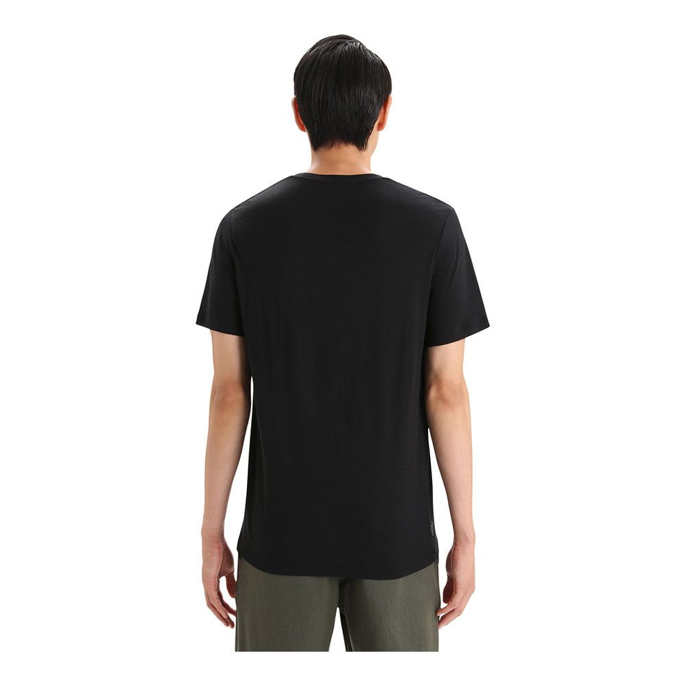 Icebreaker TECH LITE II - Tee-shirt Homme black