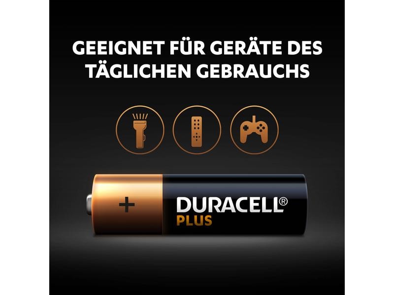 Duracell Batterie Plus Power AA , 8 Stück AA , 8 Stück