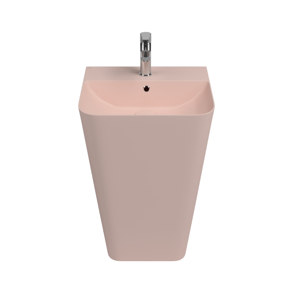 Isvea Sott Aqua staande wastafel 50cm roze
