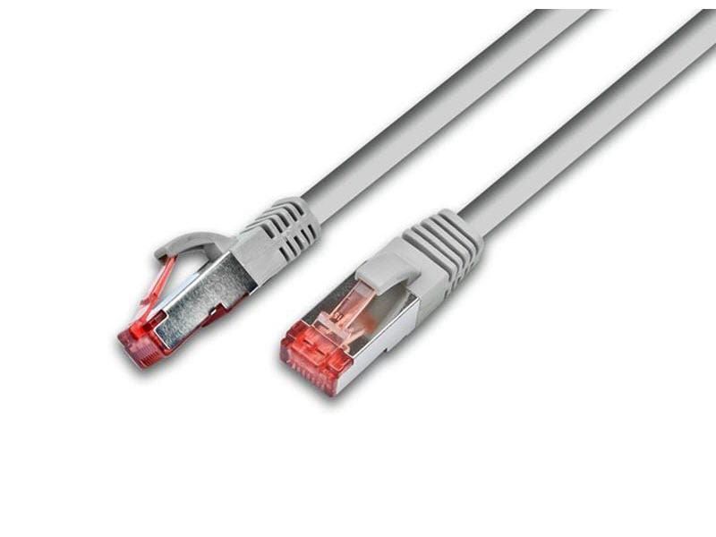 Wirewin Patchkabel RJ-45 - RJ-45, Cat 5e, F/UTP, 2 m, Grau Cat. 5e F/UTP-Patchkabel