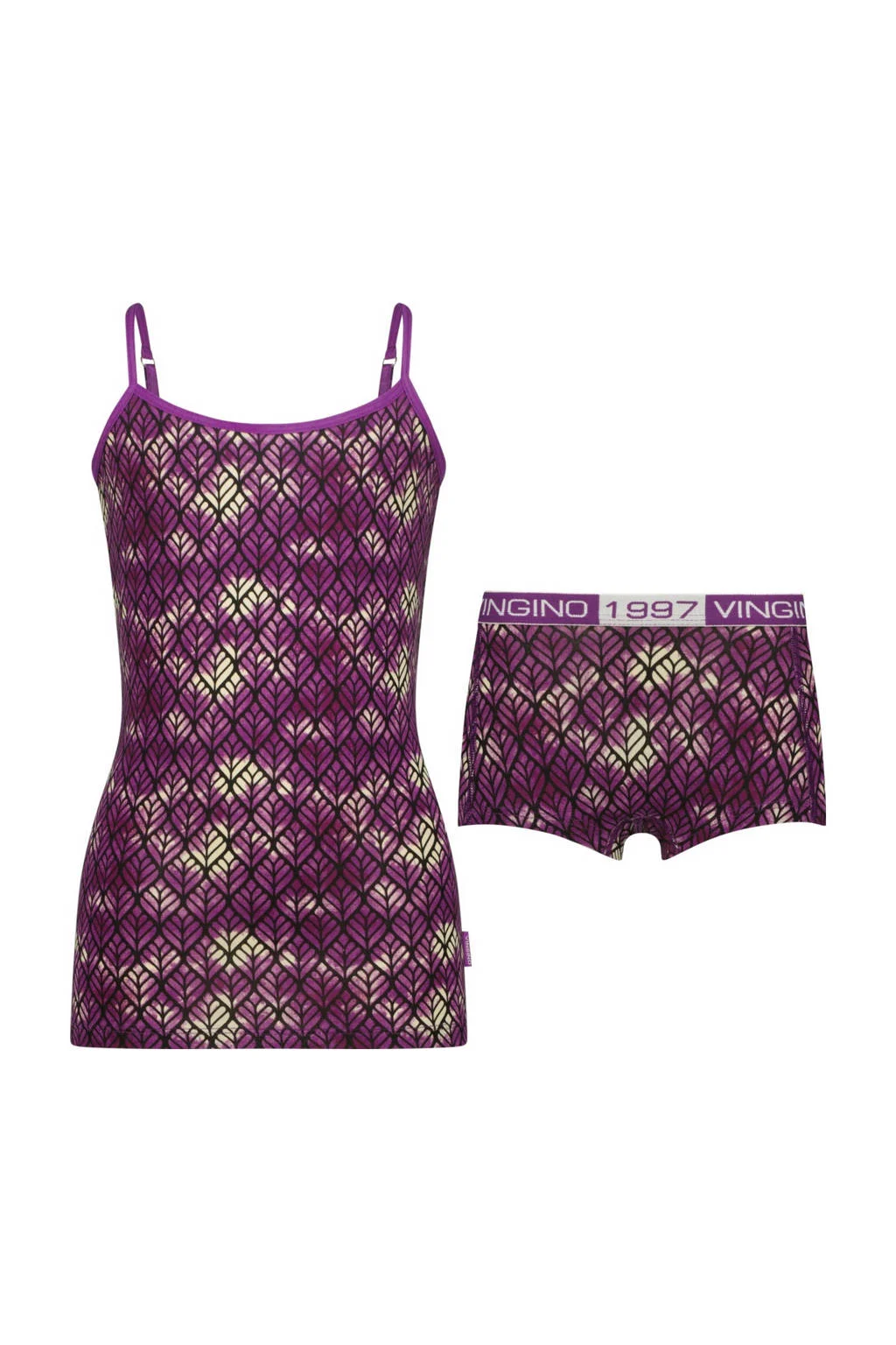 Vingino singlet + short paars