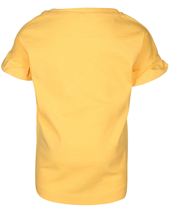 T-Shirt NMFBARBIE AURORA mit Glitzer in orange