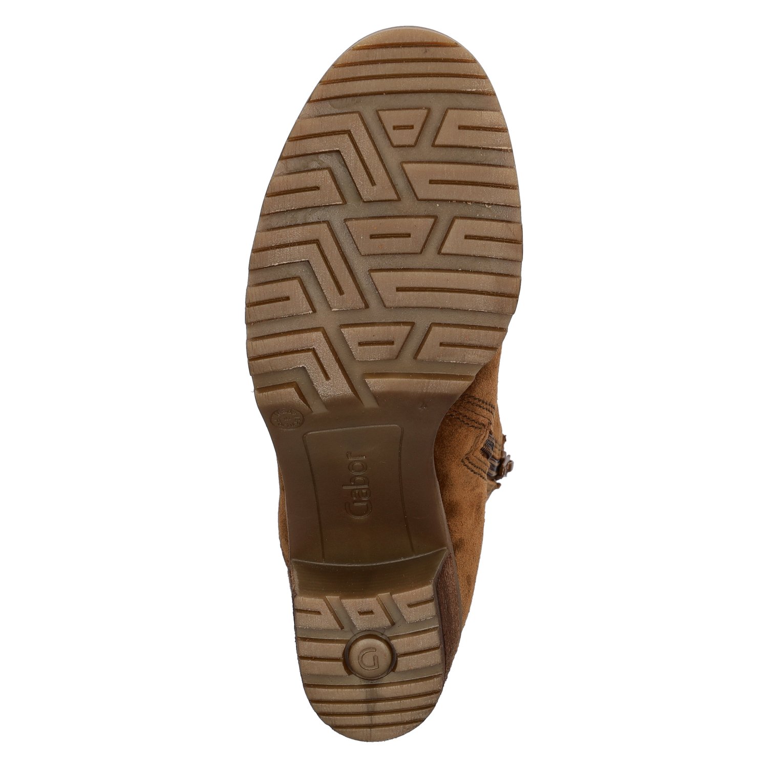 dames rits- & gesloten boot Gabor Cognac