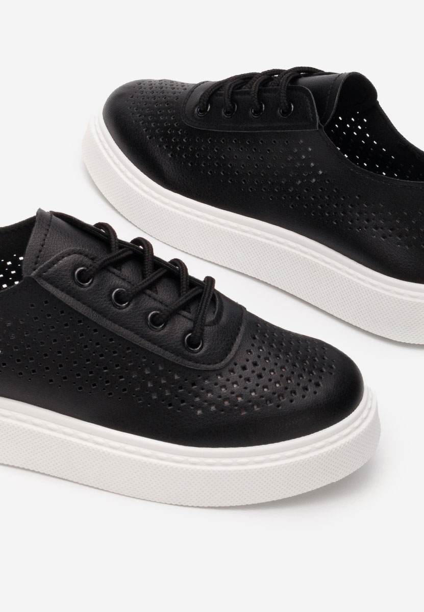 Chaussures casual femme noirs Cynthei