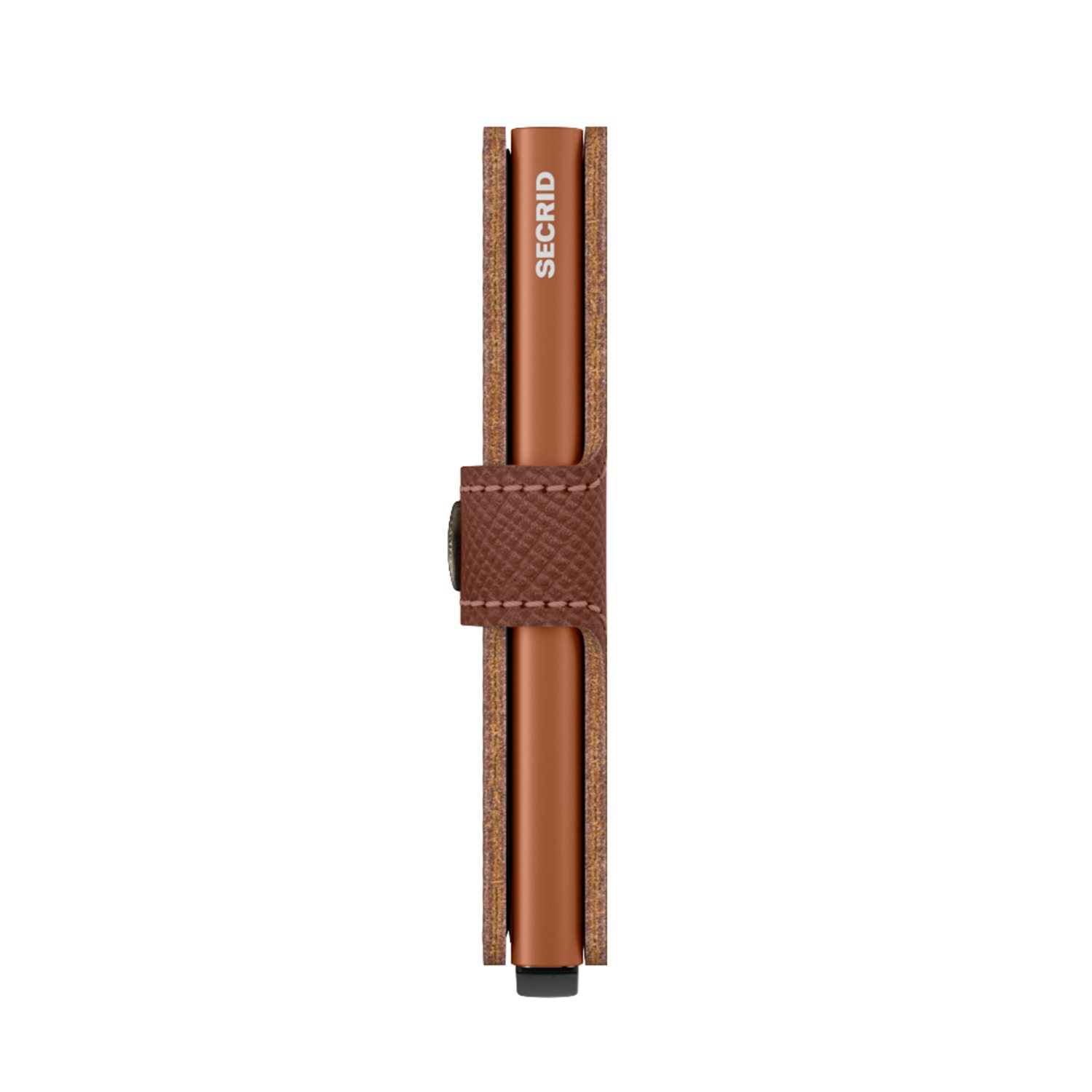 Secrid Miniwallet Portemonnee Saffiano caramel
