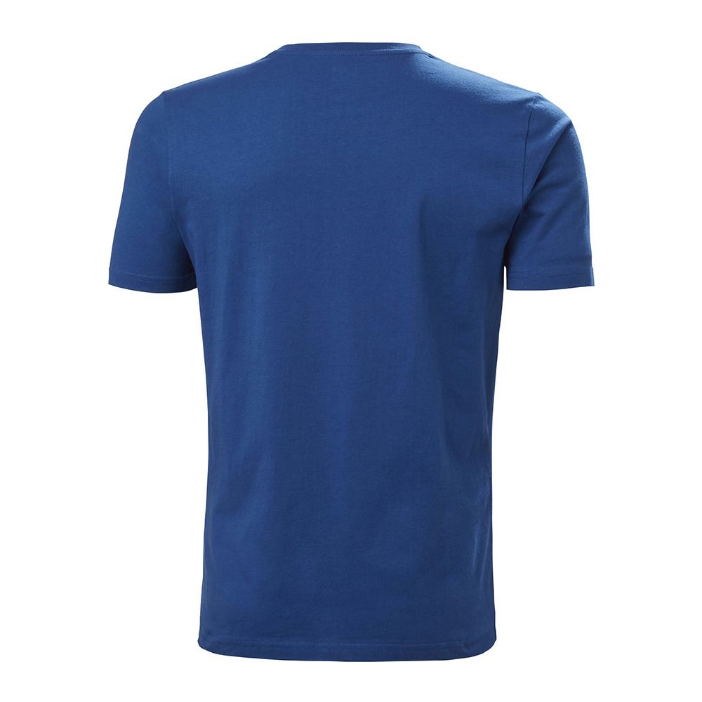 Helly Hansen HH LOGO - Tee-shirt Homme 606 deep fjord