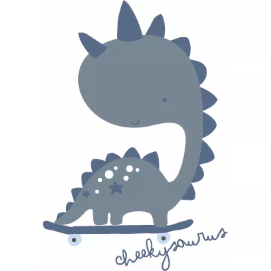 Liliput Langarmshirt Dino ecru