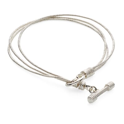 Armkette Silber dreifach
