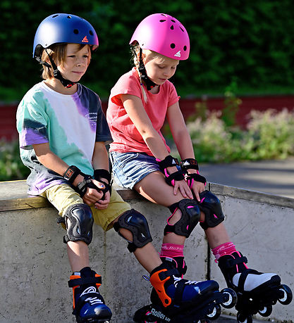 Rollerblade Schutzset - Skate Gang Jr - Schwarz m. Pink