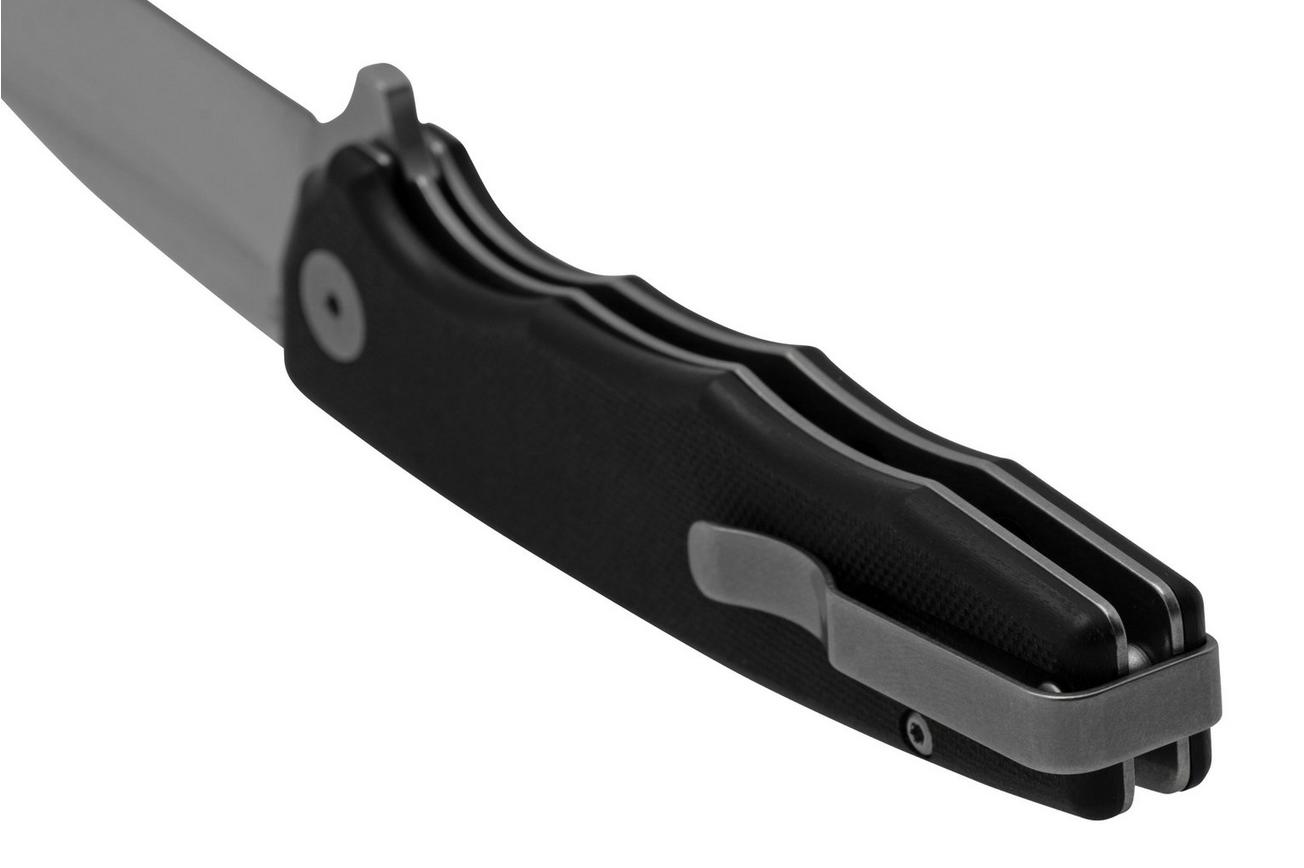 Ocaso Strategy 29BGD Black G-10, Satin, zakmes