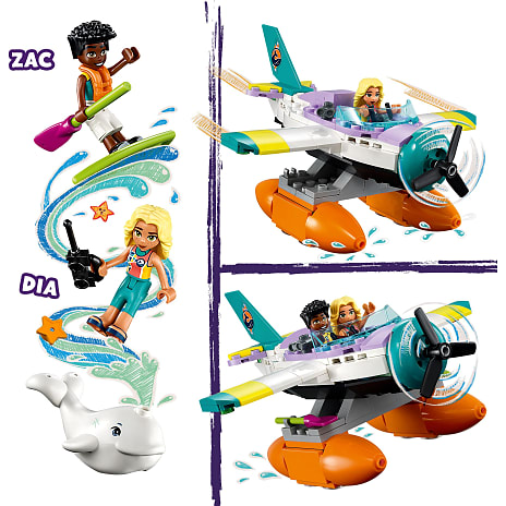 LEGO® Friends Redningsfly 41752