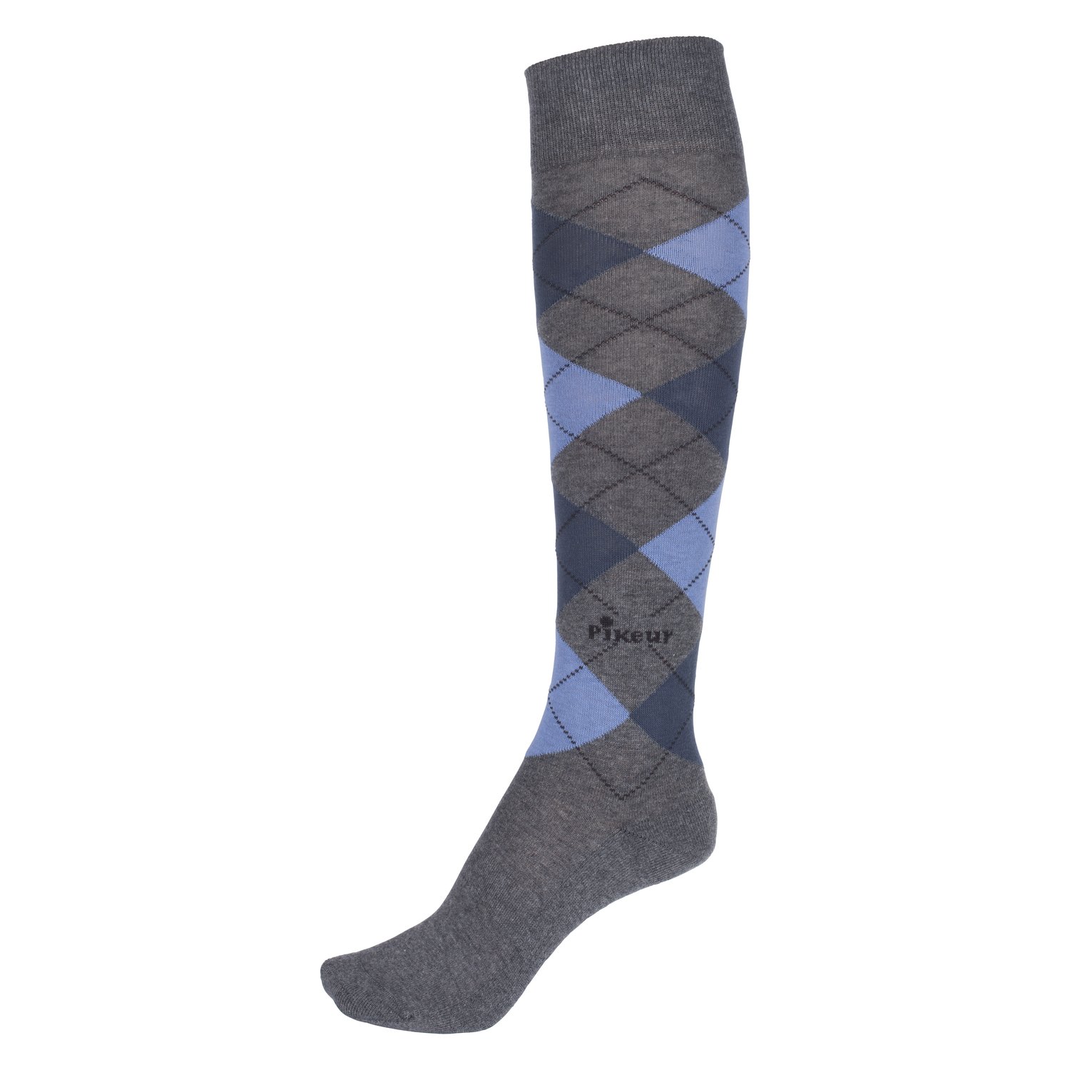 PIKEUR Reitsocken  - grey melange/sky blue/smoked blue/anthracite