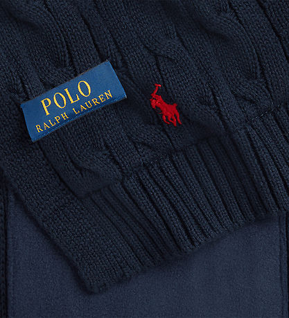 Polo Ralph Lauren Halst?rkl?de m. Fleece - Strik - Navy