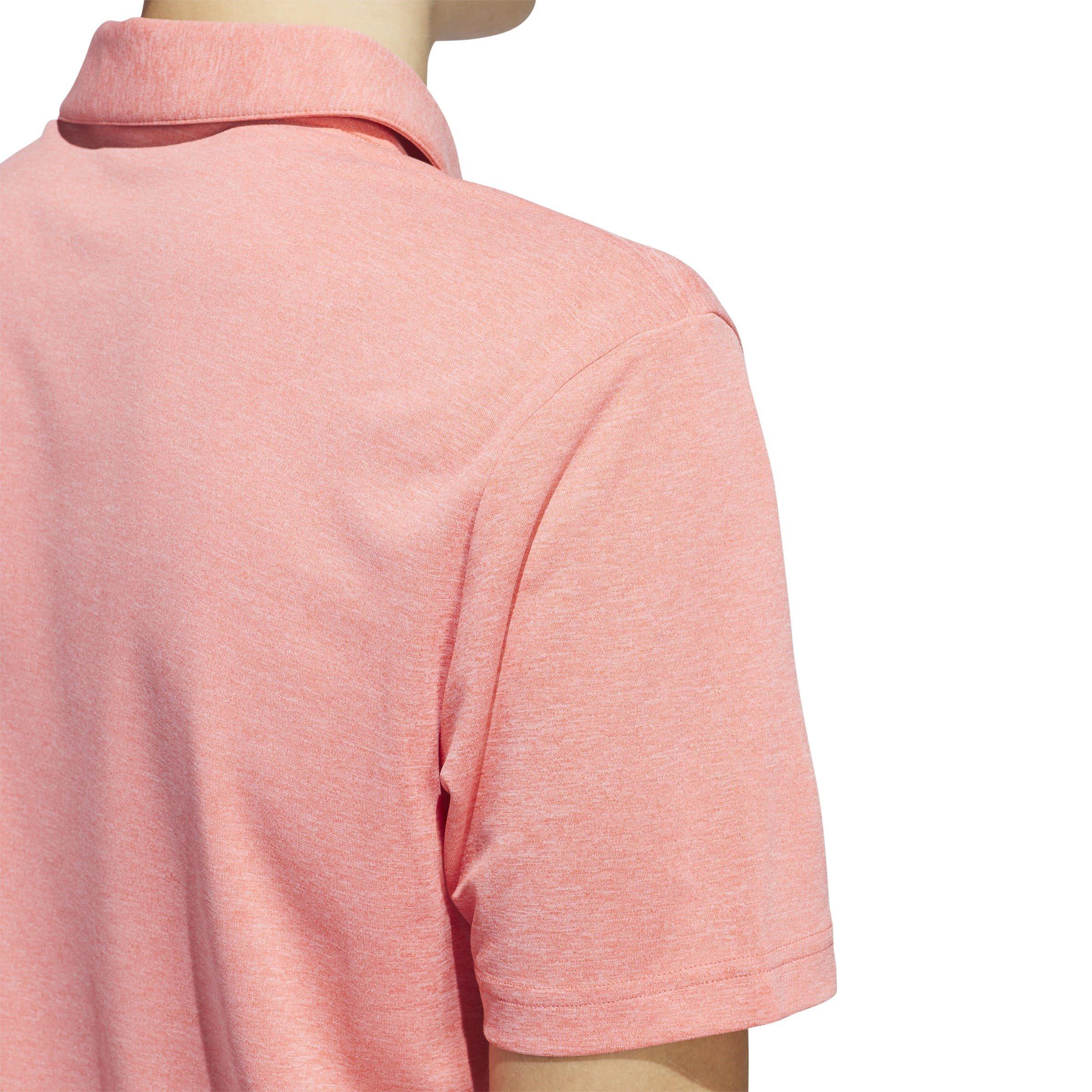 adidas Heather Polo Shirt Mens