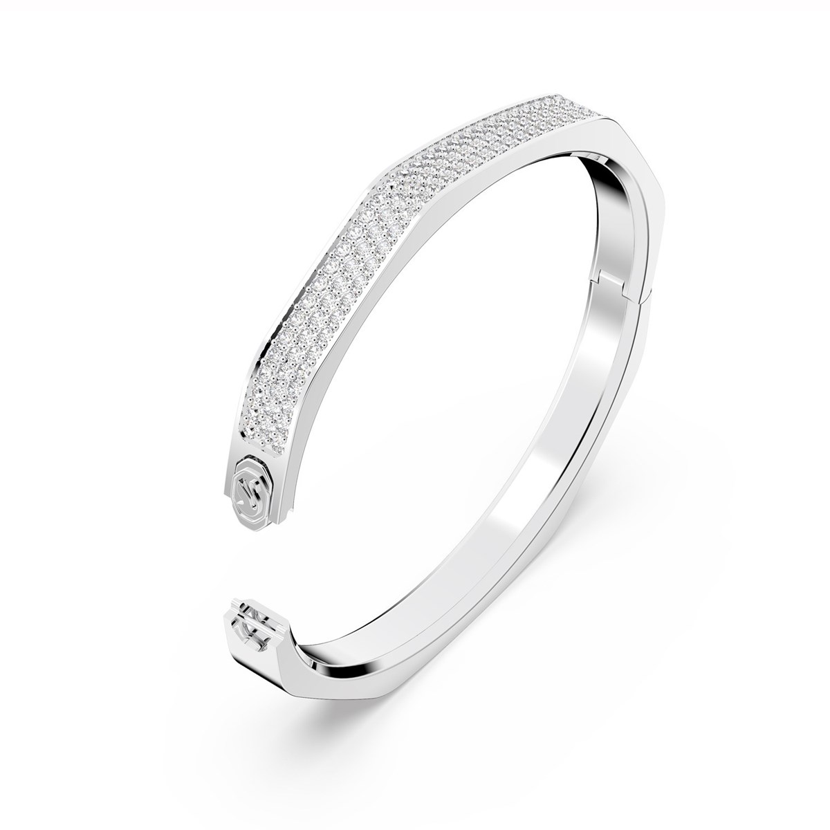 Bracelet Jonc Swarovski Dextera argentéTaille M
