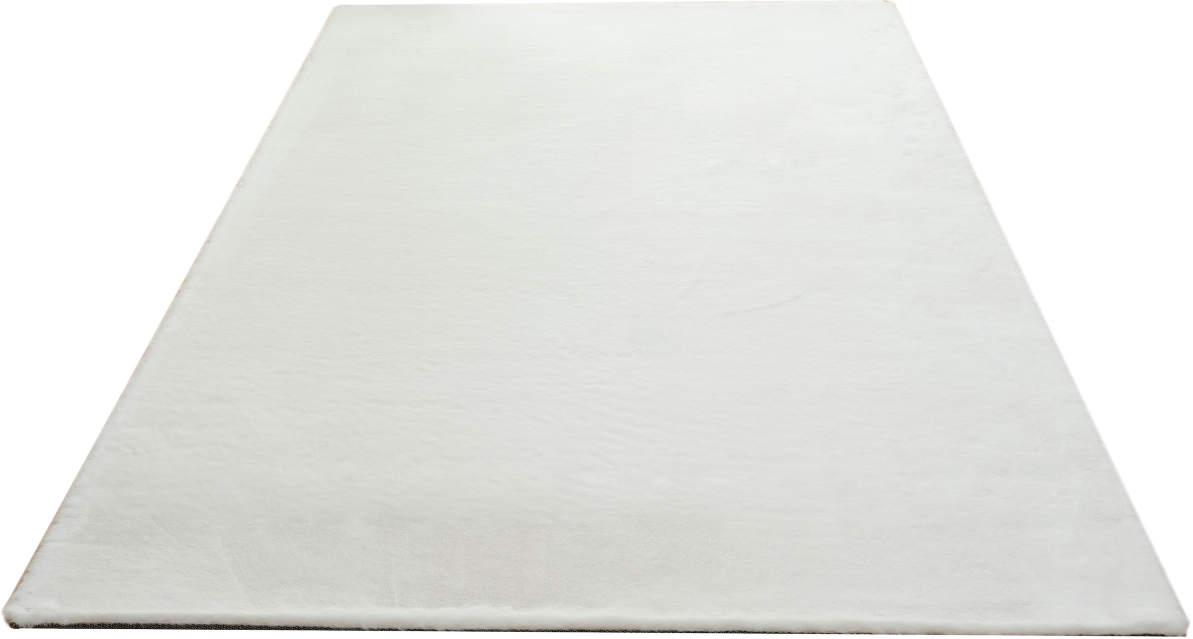 Bruno Banani Fellteppich »Rabbit 2, Kunstfell Teppich, Modern« rechteckig 25 mm Höhe Kaninchenfell-Haptik, sehr weich, Wohnzimmer, Schlafzimmer, Esszimmer