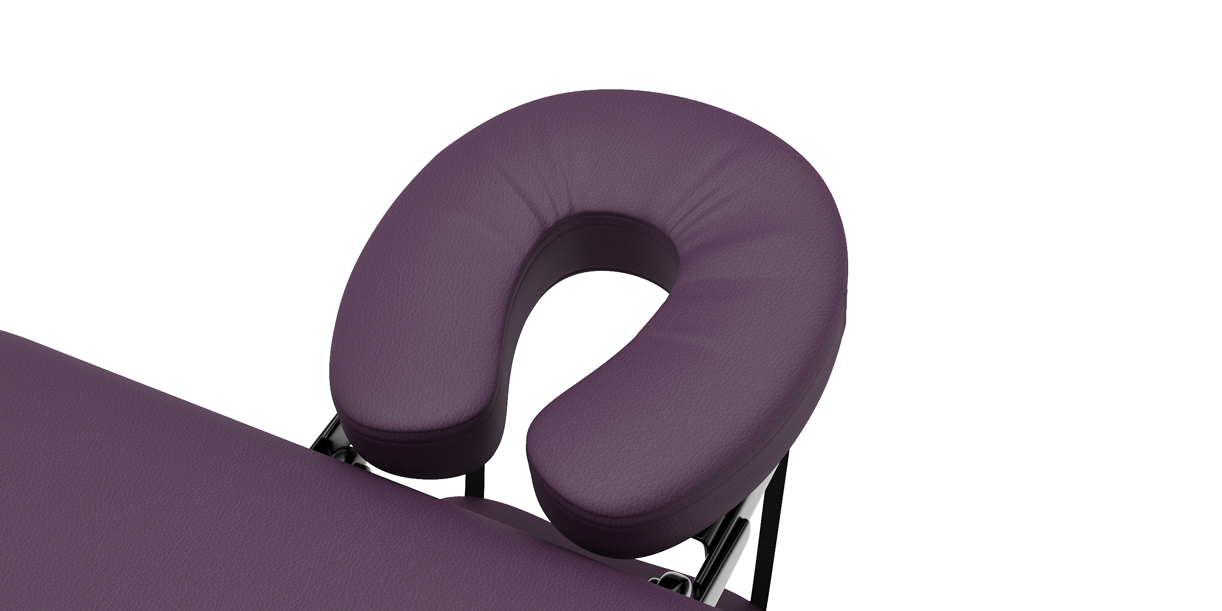 Massageliege 2-Zonen violett