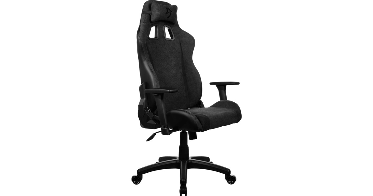 ArozziAvanti Soft Fabric - Dark Grey gamestoel  (Donkergrijs)