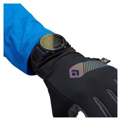 Gants Longs Black Diamond Hybrid Light Noir