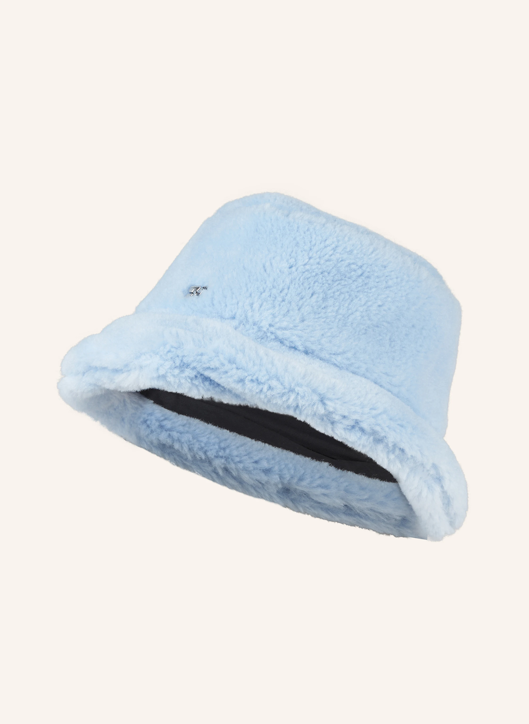 GANNI Bucket-Hat aus Teddyfell