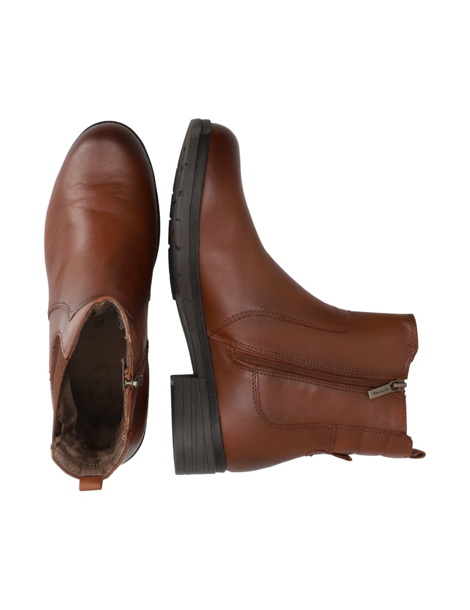 Glattleder Chelsea Boot