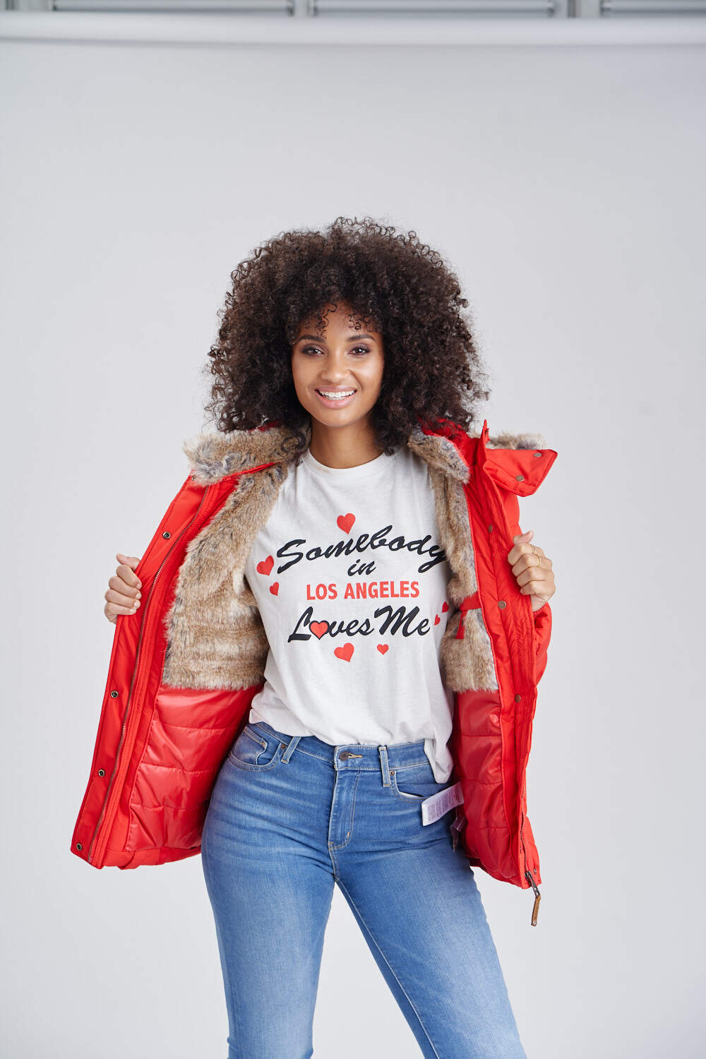 MARIKOO Damen Stylischer Winterjacke Steppjacke Mit Großer Kapuze Nekoo