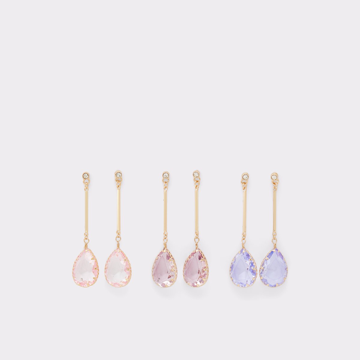 Cares-na Light Purple Women Earrings