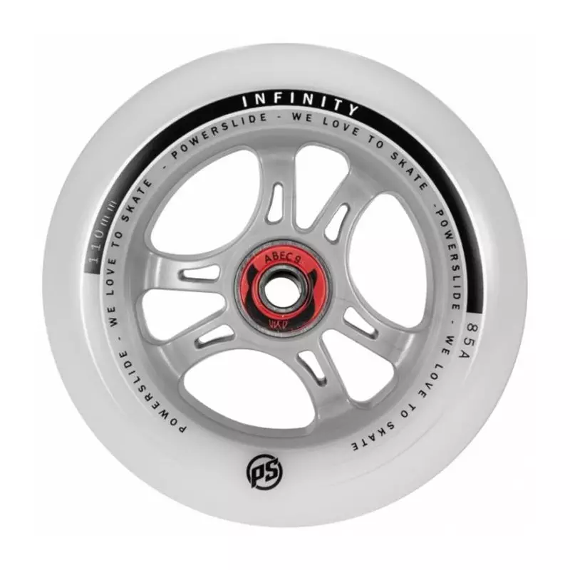 Roue roller POWERSLIDE Infinity RTR ABEC9/Spacer (à l´unité)