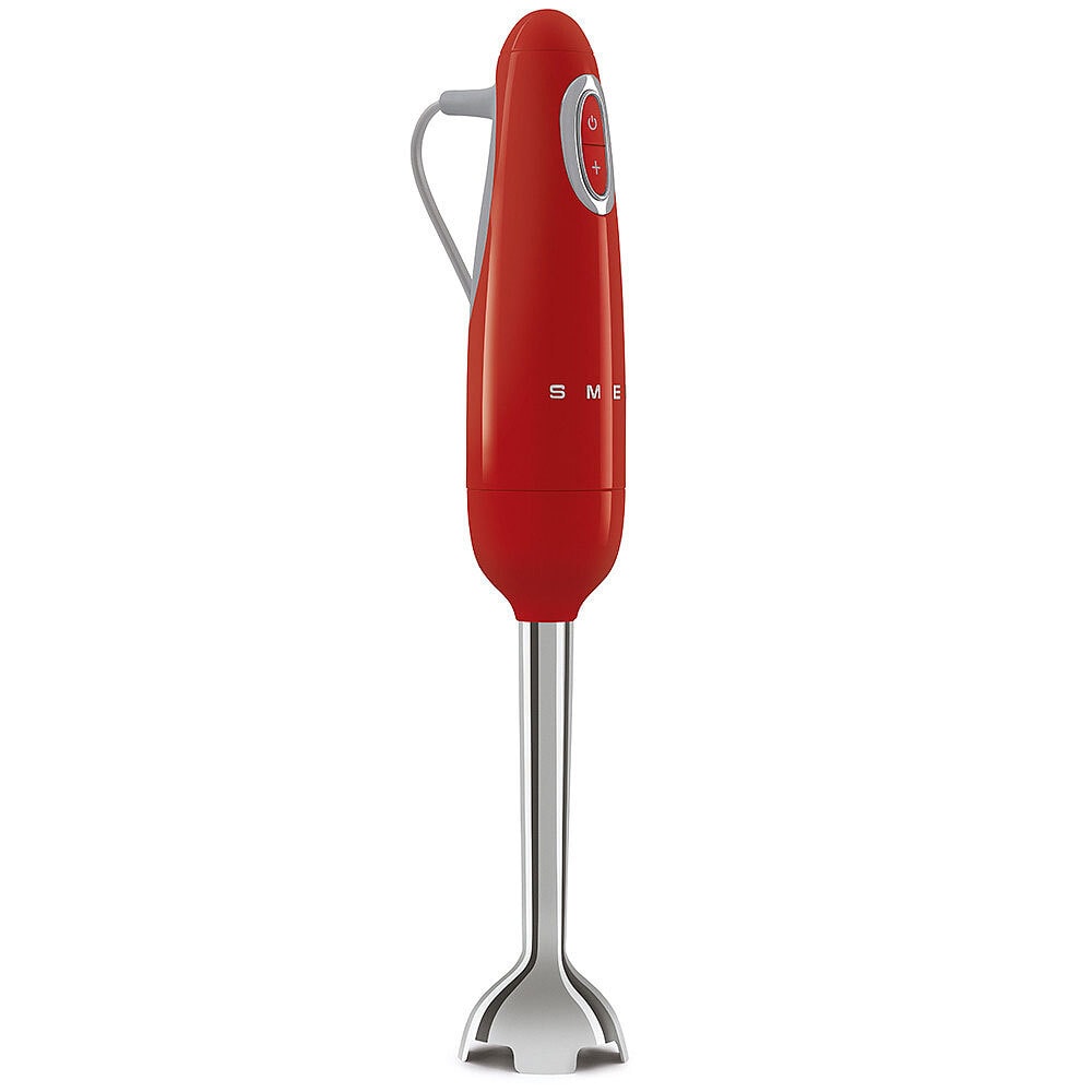 SMEG Stabmixer Solo rot/silberfarbig