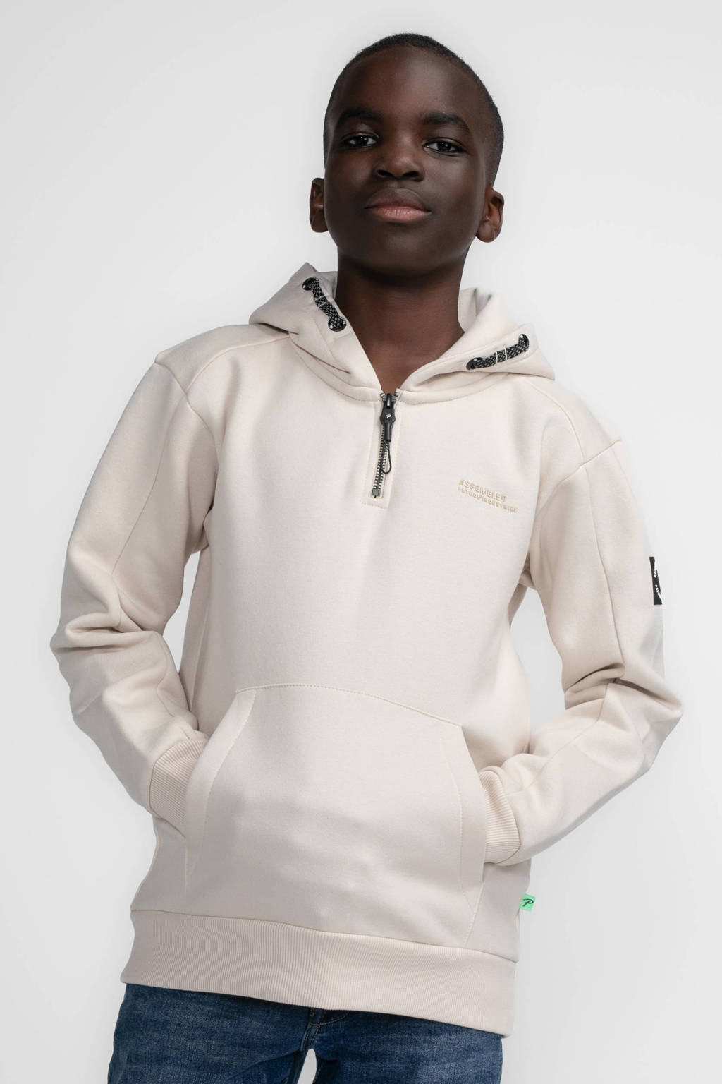Petrol Industries hoodie ecru