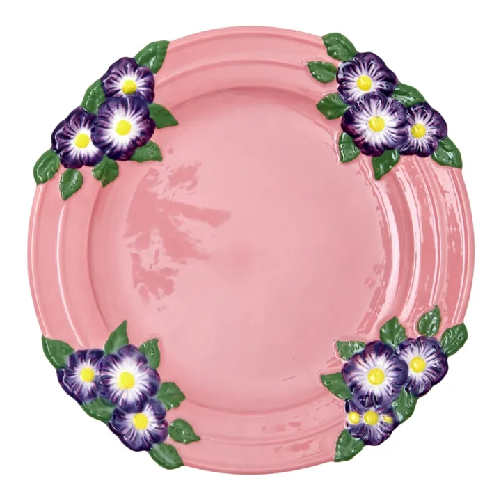 Rice Assiettes en ceramique  | Rose