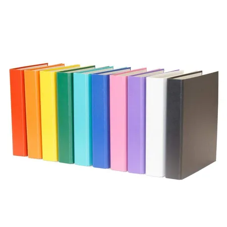 Livepac Office Ringbuch mit 4-Ring Mechanik, DIN A5, 10 Stück, 10 Farben