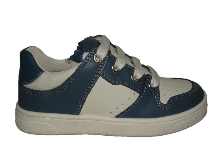 Naturino Folre zip blauw wit