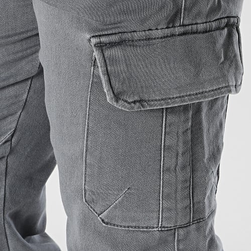 Pantalon Cargo Denim TB4459 Gris