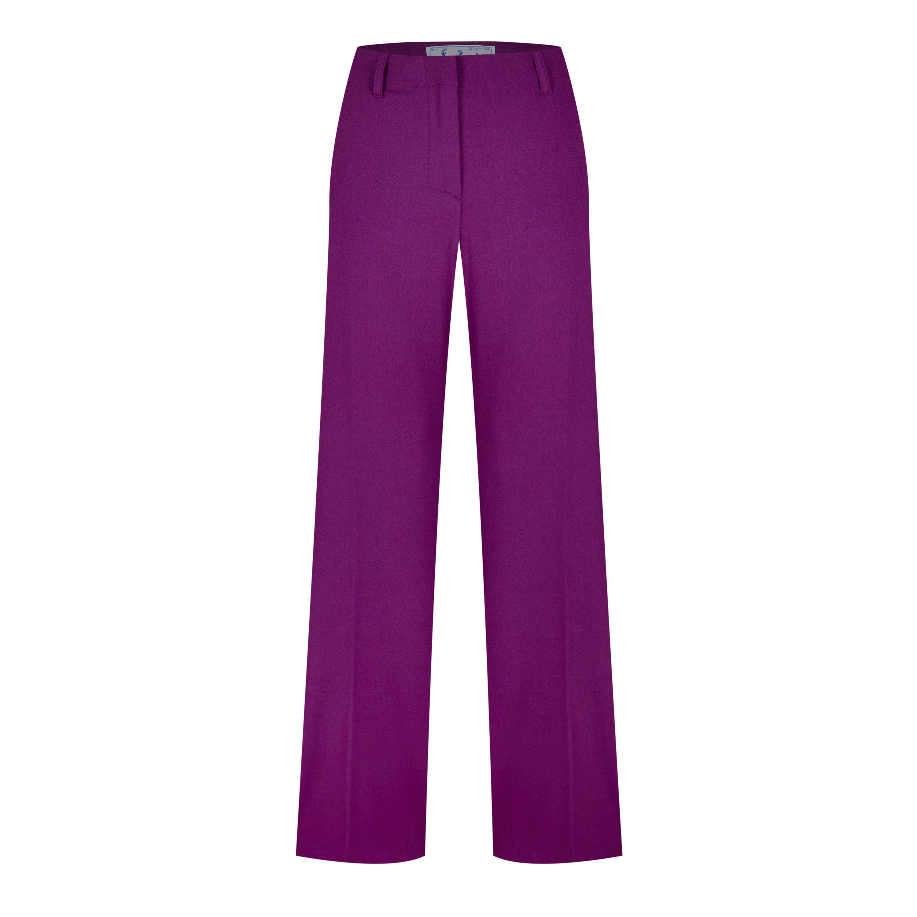 Off White Straight Leg Trousers