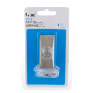 Byron 7960 beldrukker mat nikkel bedraad