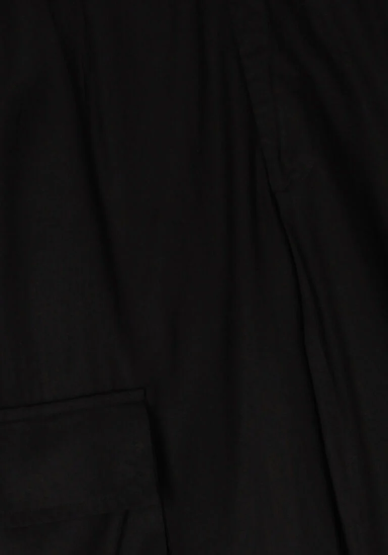 ALIX THE LABEL zwarte alix the label cargobroeken ladies woven linnen cargo pants