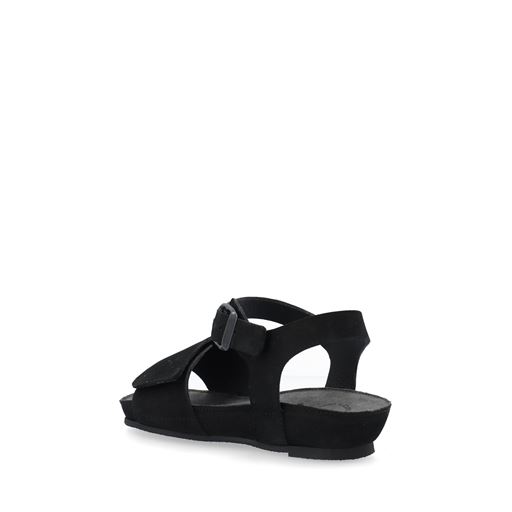 Ca'shott Casava Buckle Sandaler, Sort, 37