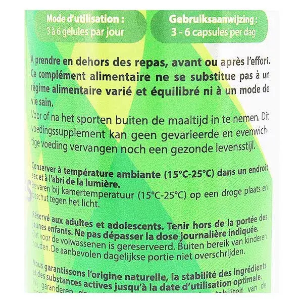 Vit'all+ Aminoácidos de Cadeia Ramificada (BCAAs) 90 cápsulas vegetais