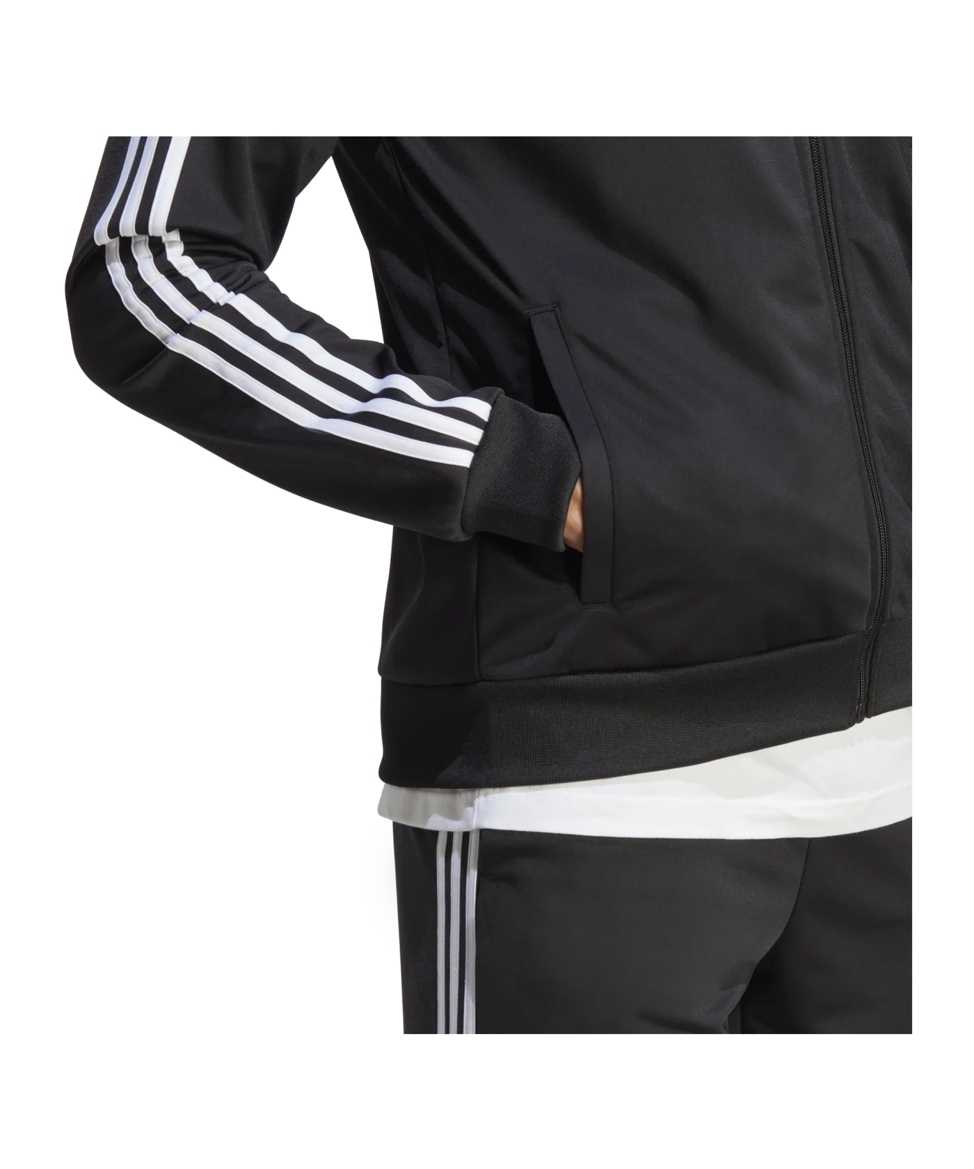 adidas 3S Trainingsanzug Schwarz