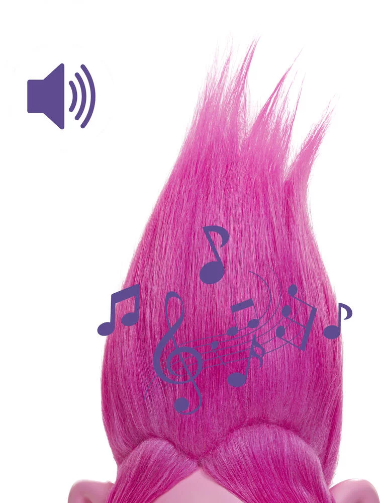 LES TROLLS - POUPEE POPPY MELODIES LUMIERES