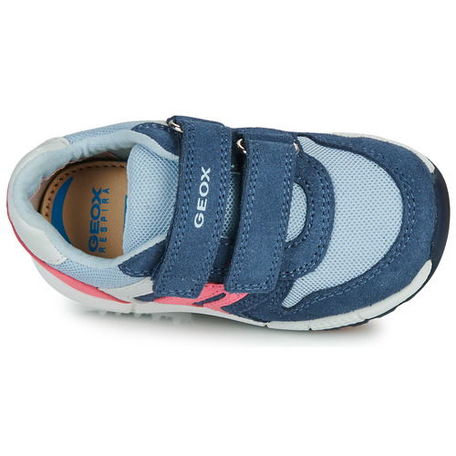 Geox - B ALBEN GIRL - Bleu / Rose