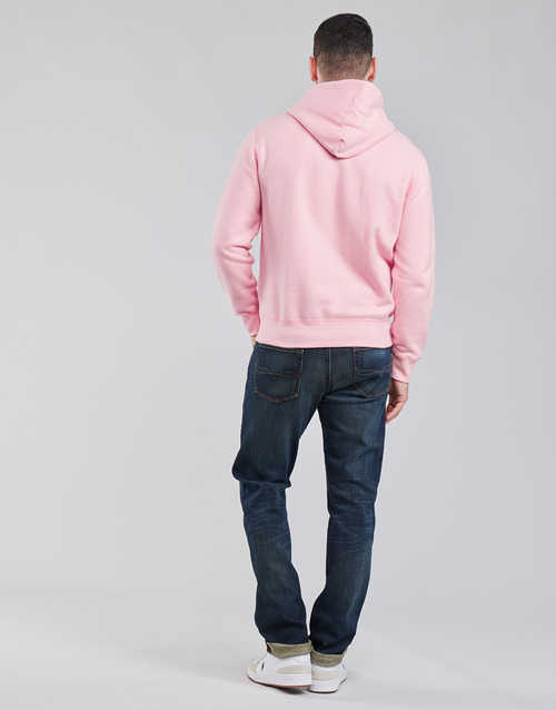 Polo Ralph Lauren - SWEAT A CAPUCHE MOLTONE EN COTON LOGO PONY PLAYER Rosa