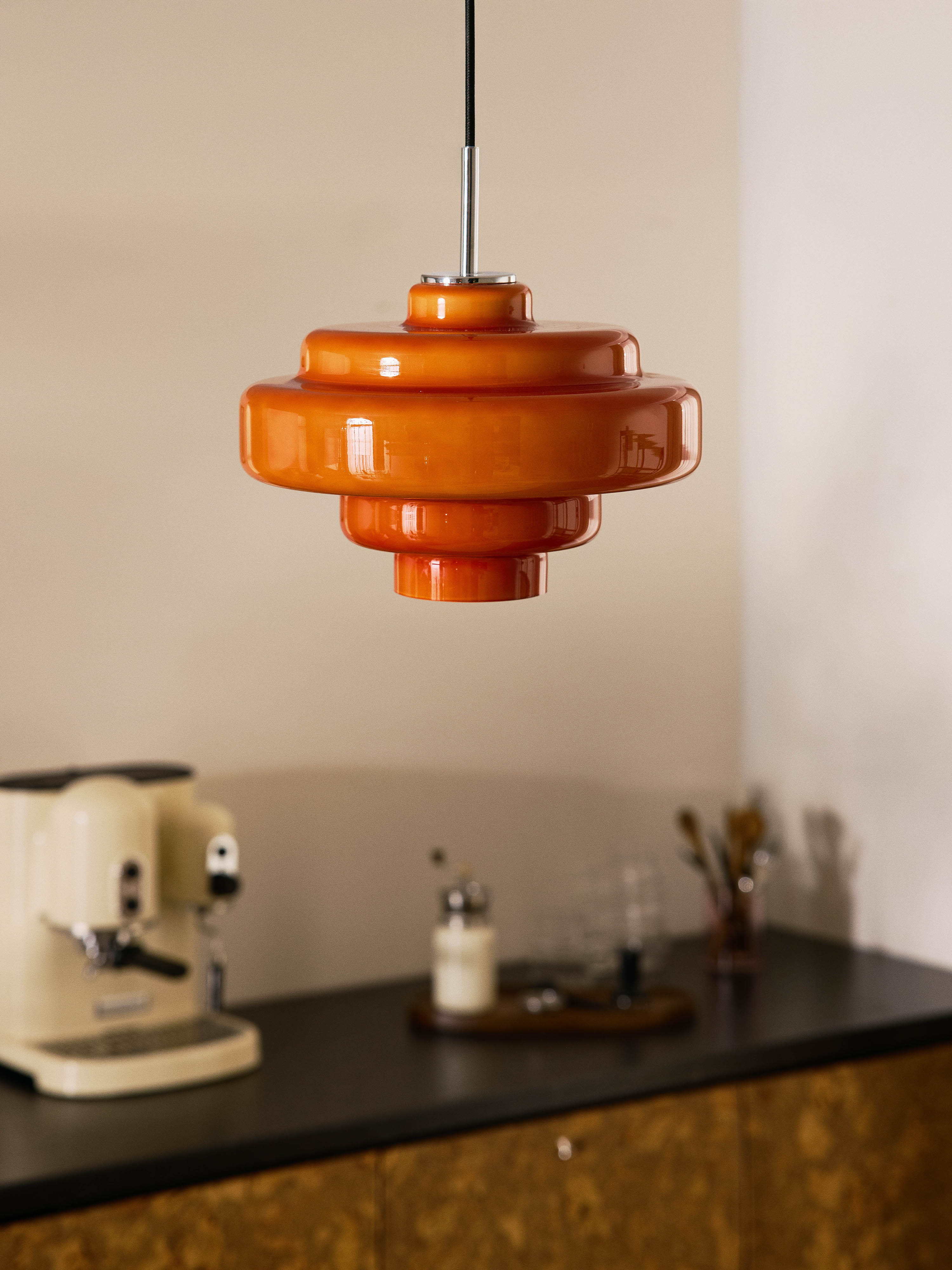 Hanglamp Millie van glas