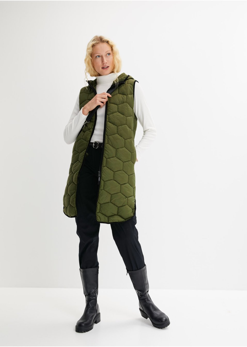 Veste sans manches matelassée