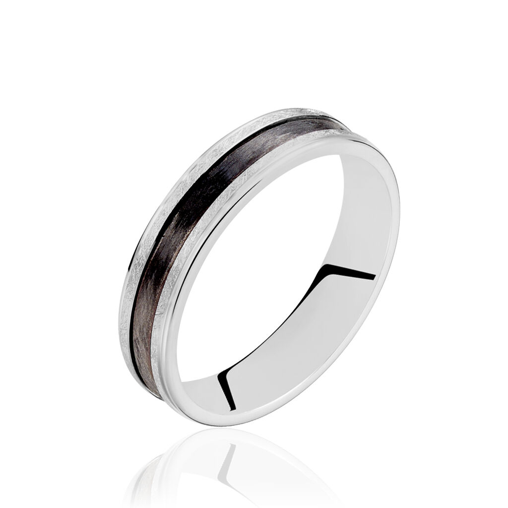 Alliance Alis Ruban Plat Argent Blanc
