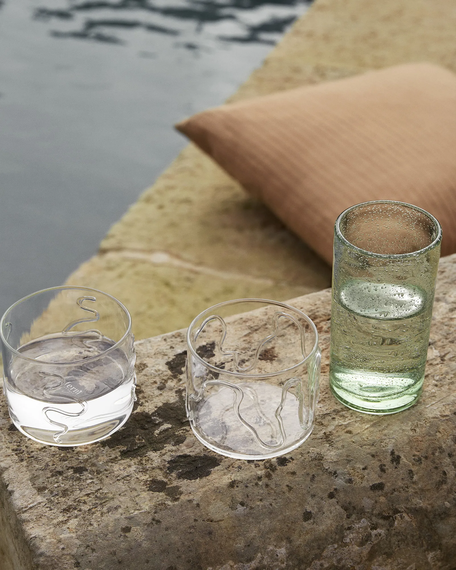 ferm LIVING Doodle Glasses - Set of 2